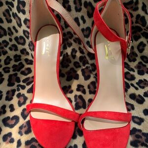 Glaze Red Women's Heels
